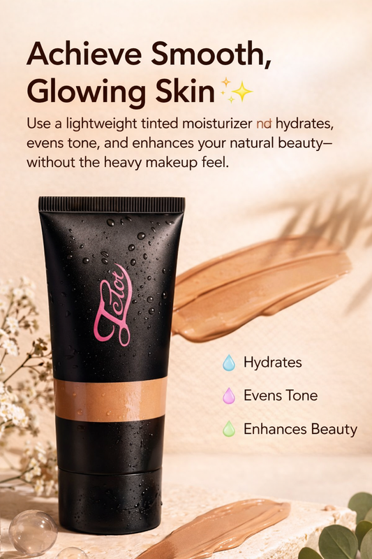 ✨ The Secret to Effortless Glow: Why Tinted Moisturizer Is a Must-Have