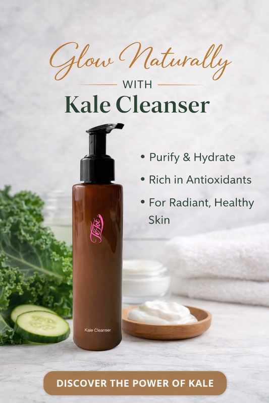🌿 Glow Naturally: Why a Kale Cleanser Is the Secret to Healthy Skin